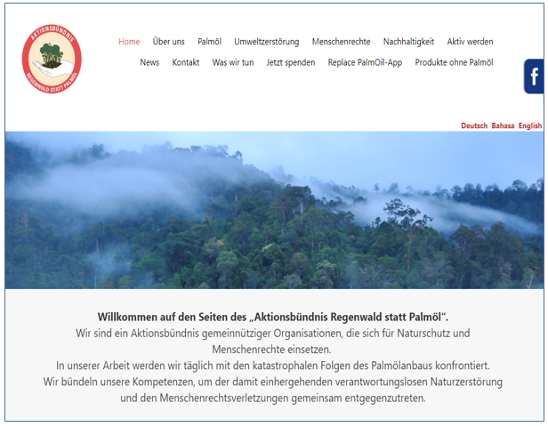 Regenwald statt Palmöl